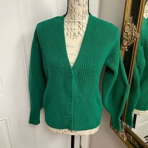 Cabi green cardigan